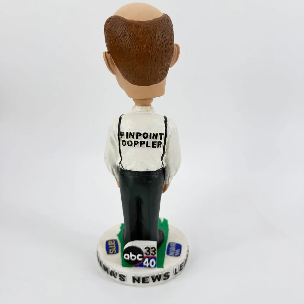 James Spann ABC 33/40 Meteorologist Bobblehead NWA AMS Alabama News Leader